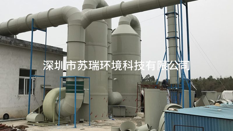 喷淋塔的多样面貌：型号与规格全解析**